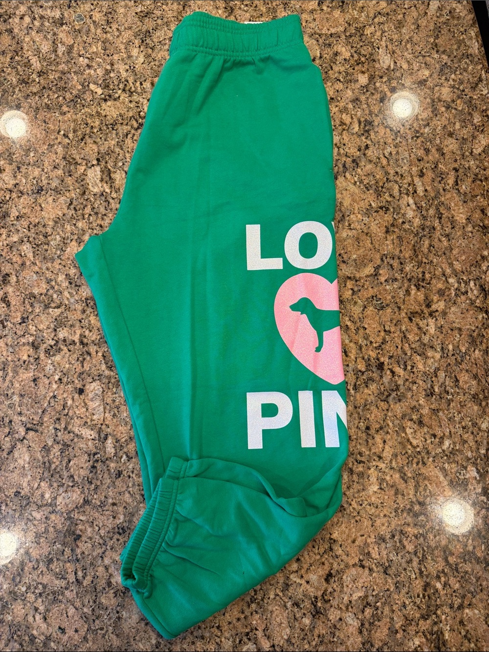 NWT Victoria’s Secret PINK Campus Pant Logo Jogger Sweatpants - Size XL